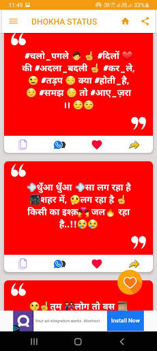 All Hindi Status | Offline 5000  New 2021 Status screenshot 6