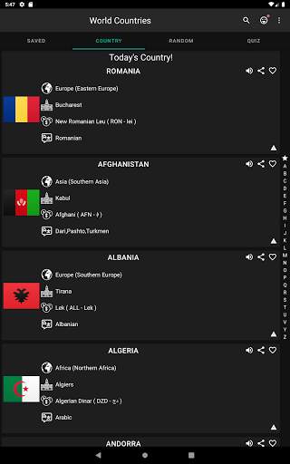 World Countries - Info & Quiz screenshot 12