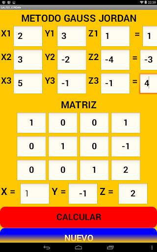 Solucion Ecuaciones 3X3 screenshot 4
