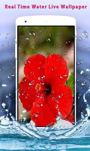Hibiscus 3D Live Wallpaper скриншот 1