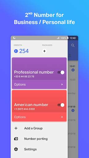 Onoff screenshot 3