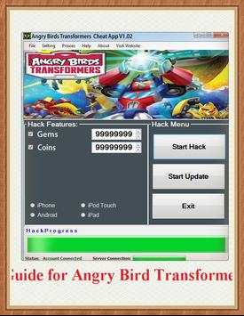 Guide 4 Angry Bird Transformer स्क्रीनशॉट 2