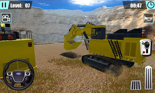 Heavy Excavator Simulator Indonesia - Crane Game screenshot 2