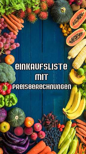 Einkaufsliste mit Preisen screenshot 1