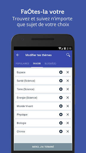 ActualitÈs scientifiques - NF screenshot 2