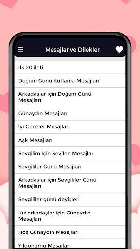 Mesajlar Dilekler Koleksiyonu screenshot 1