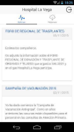 Intranet Hospital La Vega screenshot 2