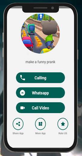 Call For Talking Tom Gold Fake Call Video Simulate screenshot 6