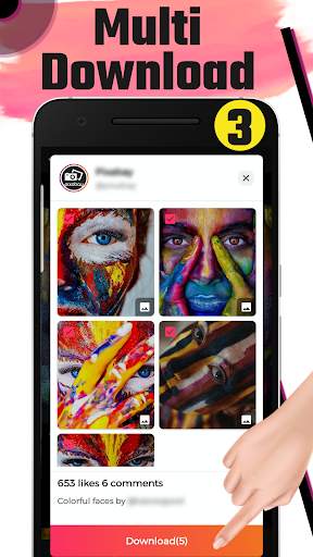 Photo and video downloader for Instagram screenshot 3