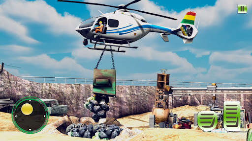 Flying Garbage Robot Transport screenshot 3