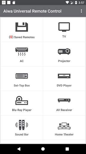 Universal Remote For Aiwa screenshot 1
