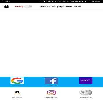Proxy Browser screenshot 1