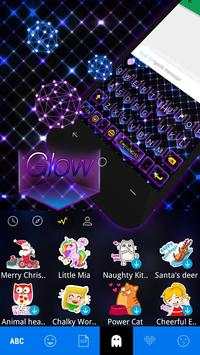 Glow Theme for Kika Keyboard screenshot 5