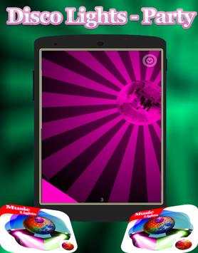 Disco Lights With Music - Color Flashlight screenshot 3