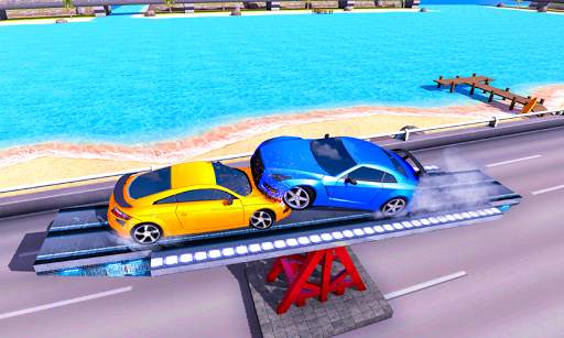 SeeSaw Ramp Car Balance Driving Challenge screenshot 2