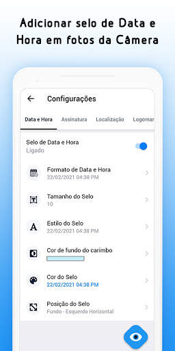 Timestamp camera: Add DateTime screenshot 3