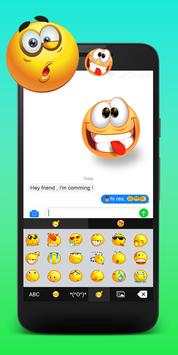 Emoji Messenger: SMS, MMS App screenshot 1