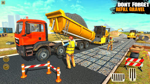 City Road Construction Games screenshot 4