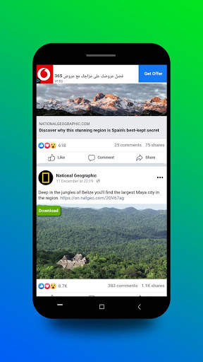Videodown for Facebook screenshot 1