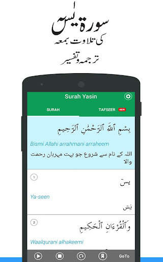 Surah Yasin Urdu Translation screenshot 1