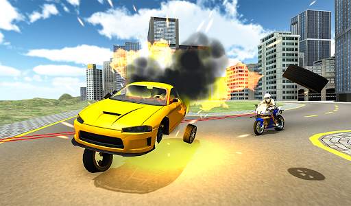 Bike Shooting Mission Games screenshot 7