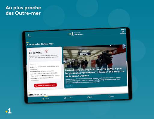 La 1ère : info, TV et radio screenshot 9