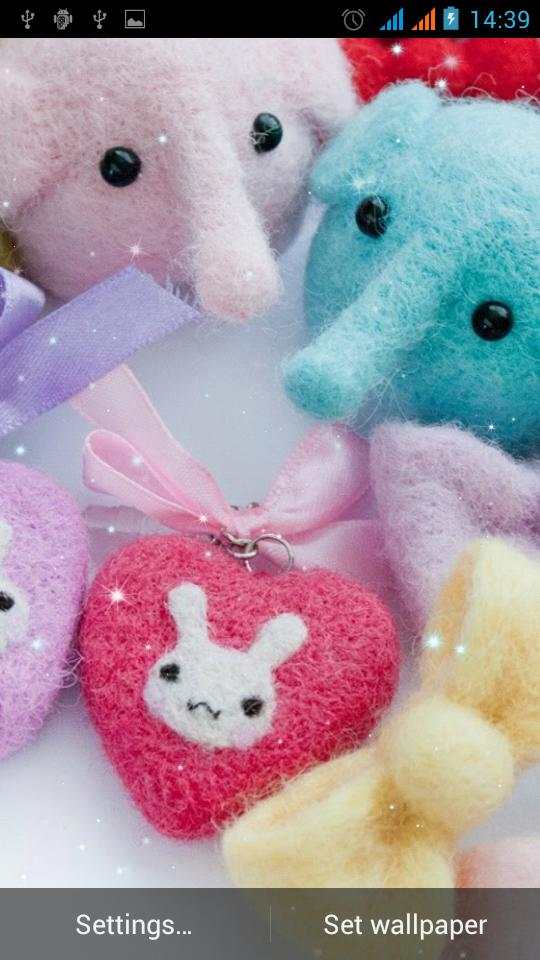 Cute Live Wallpaper screenshot 3