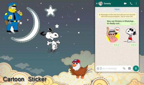 Cartoon stickers for whatsapp - WAStickers apps screenshot 2