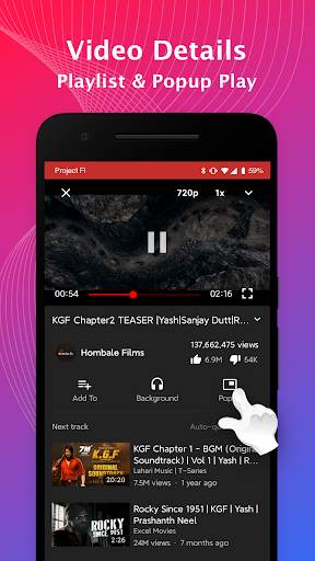 ProTuber Player - Floating Video Player screenshot 3