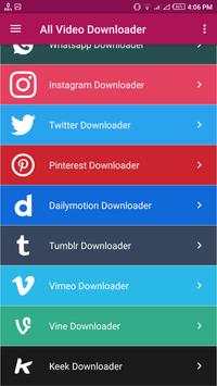 All Video Downloader screenshot 2