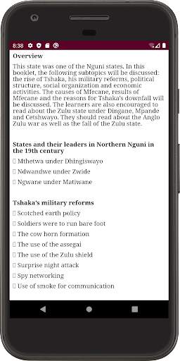 Zimsec History скриншот 4