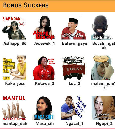 Kumpulan Sticker 2020 Lucu Keren for WAStickerApps screenshot 1