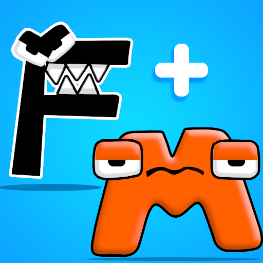 Merge Alphabet Rainbow Monster icon