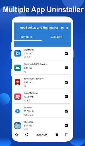 Uninstaller : App Backup , Multi App Uninstaller screenshot 3