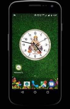 Hanuman ji clock live wallpaper screenshot 6