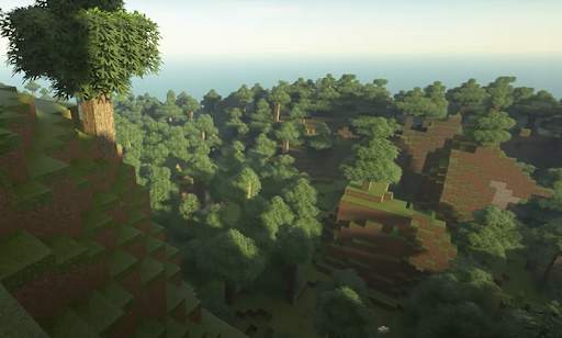 Realistic shader mod minecraft screenshot 1