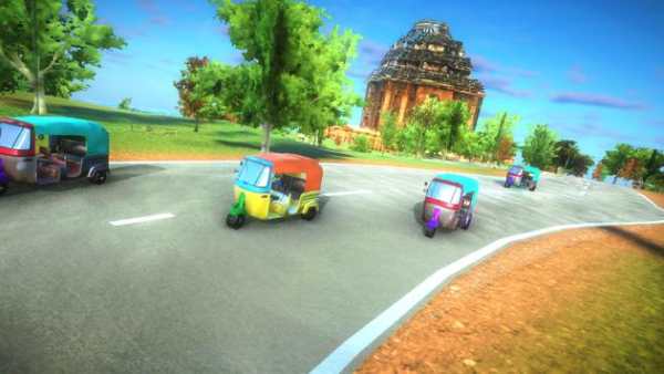 Rickshaw Tuk Tuk Car Multiplayer Racing Game screenshot 6