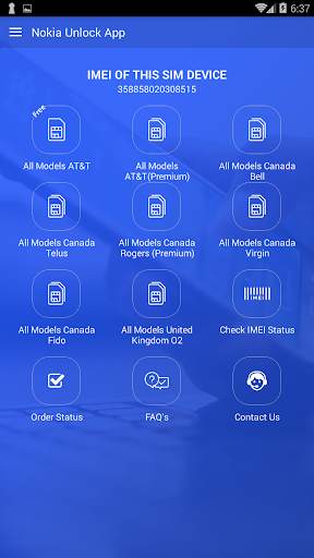 Free Mobile SIM Unlock for Nokia on ATT Network screenshot 1