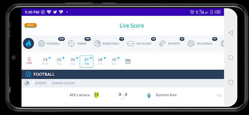 Livescore bet: sports betting screenshot 7