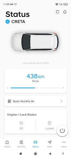Hyundai Bluelink screenshot 2