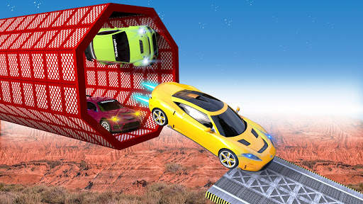 Crazy Car Driving Stunts: Impossible Track Racing screenshot 2