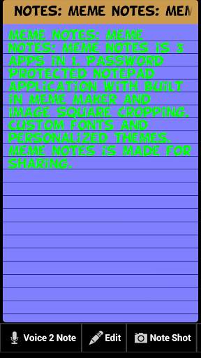Meme Notes - 3 Apps In 1 screenshot 20