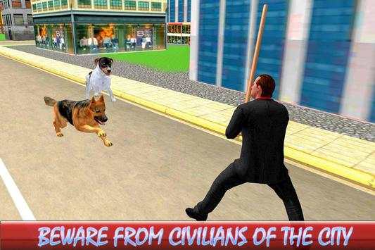 Wild Street Dog Attack: Mad Dogs Fighting screenshot 6