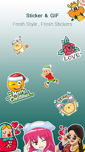 Keyboard theme for chat 4 تصوير الشاشة