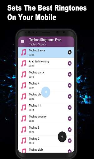 Techno ringtones free screenshot 2