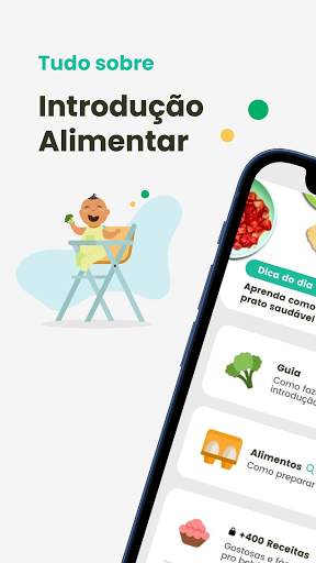 BLW Brasil - Introdução Alimentar e Receitas Bebês 1 تصوير الشاشة