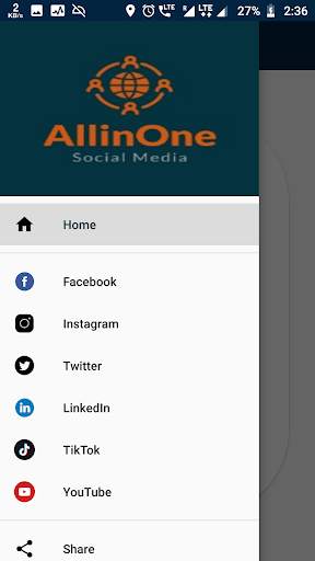 AllinOne Social Media(Free and No-Ads) screenshot 5