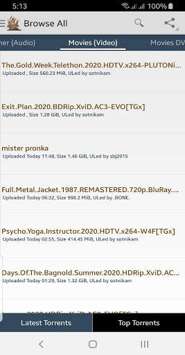Xtreme Torrent Finder - ( Search & Download ) screenshot 3