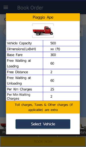 LOGISTO - HIRE A TEMPO / TRUCK IN MINUTES screenshot 6