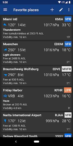 Avia Weather - METAR & TAF screenshot 7